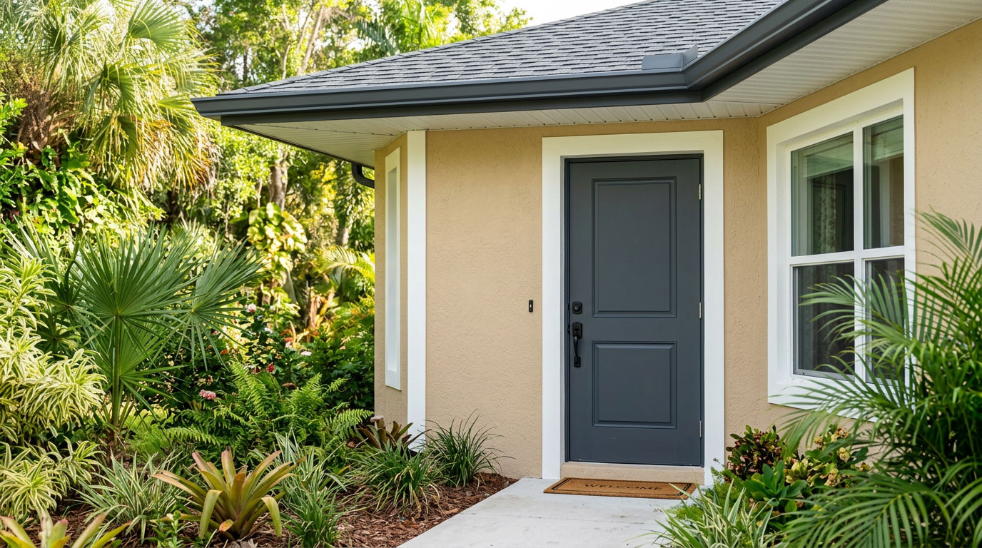 Exterior Painting close up